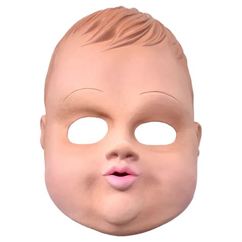 Adult Baby Doll Mask 6in X 10in Party City Canada