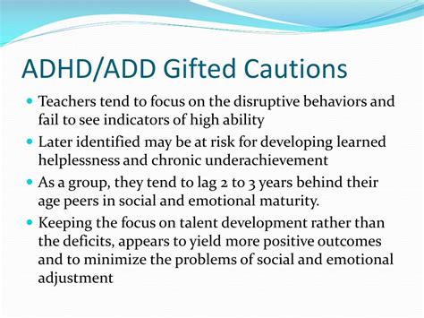 Ppt The Adhdadd Ted Child Powerpoint Presentation Free Download