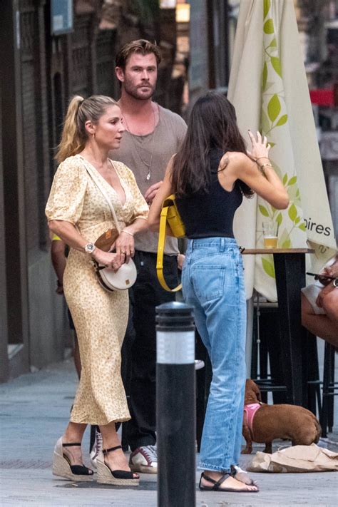 Elsa Pataky Y Chris Hemsworth Cena Rom Ntica En Madrid Tras Sus Divertidas Vacaciones En Ibiza