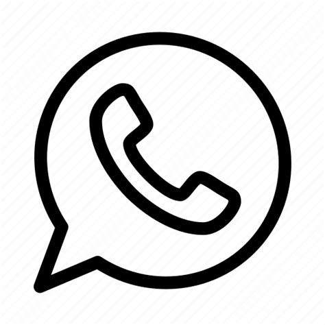 Transparent Background Logo Whatsapp Icon Png Socials And Chat Images