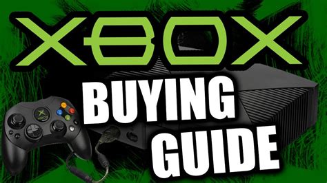 Xbox Buying Guide Should You Purchase An Original Xbox Youtube