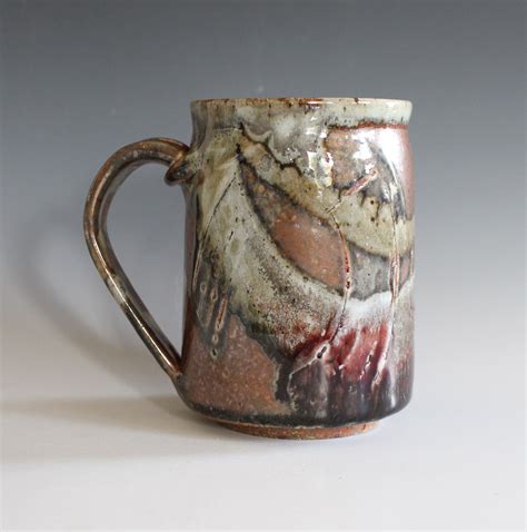 Handmade Pottery Oz Pottery Coffee Mug Unique Coffee Etsy