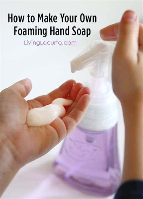 How To Make Diy Foaming Hand Soap