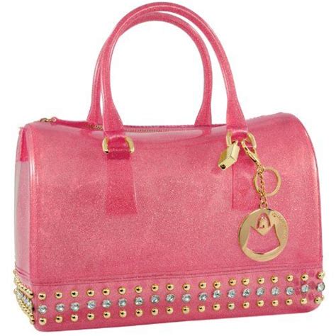 Mg Collection Mila Pink Glitter Rhinestones Studded Fashion