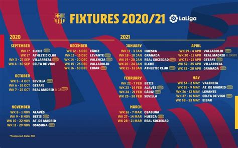 jadwal barcelona liga spanyol