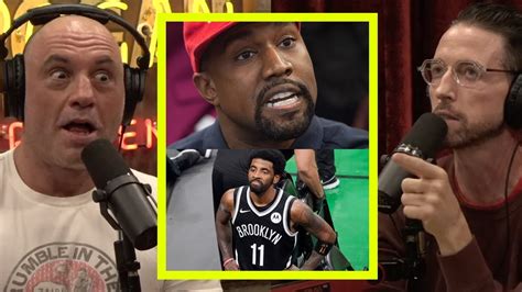 Joe Rogan Reacts To Kanye And Kyrie Irving Outrage Over The Video Link He Posted Kanye West