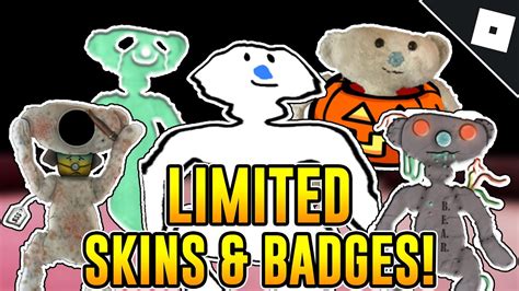 How To Get The Limited Halloween Skins And Badges In Bear Roblox Youtube