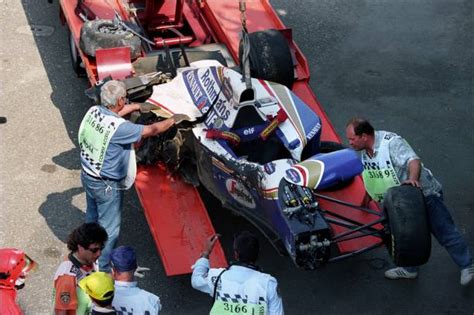 Formula 1 Accident Of Ayrton Senna In Imola Italy On May 01 1994 Pictures Getty Images