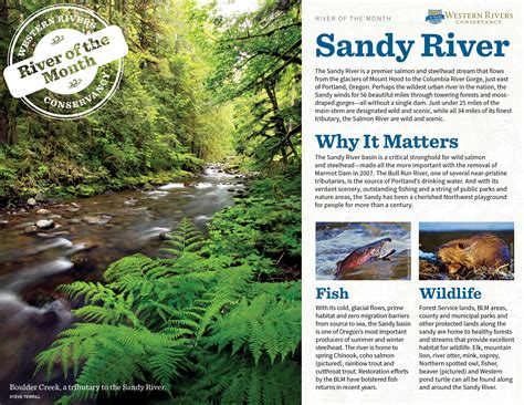 Sandy River Western Rivers Conservancy