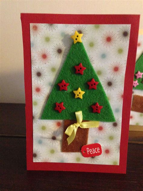 Easy Preschool Christmas Cards Christmas Card Crafts Simple