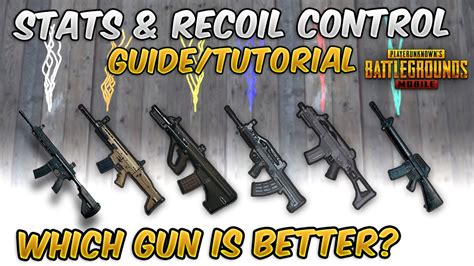 Which Is The Best Assault Rifle In Pubg Mobile Stats And Recoil