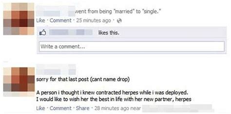 Cheaters Exposed By Their Partners In Hilarious Facebook Status Updates