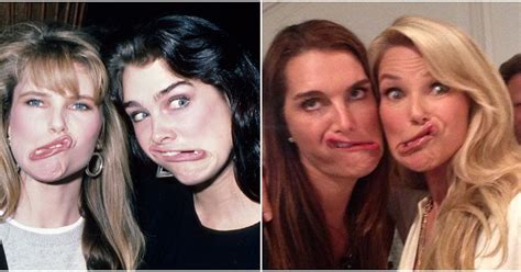 Then And Now Photos From The Famous Funny Faces Photo Made By Brooke