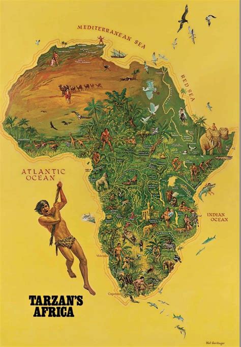 African Jungle Map Jungle Maps Map Of Africa Rainfall Before