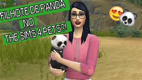 Criando Um Filhote De Panda No The Sims 4 CÃes E Gatos Youtube