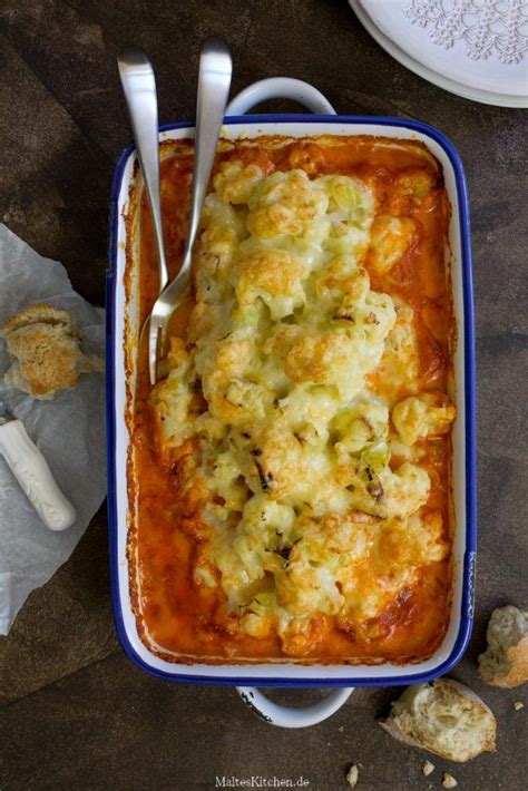 You have just read the article entitled blumenkohl überbacken mit ei und paniermehl / blumenkohl. Blumenkohl-Lauch-Gratin in Paprika-Rahm-Sauce | Rezept ...