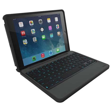 Zagg Rugged Folio Keyboard Case For Ipad Air And Ipad Mini Gadgetsin