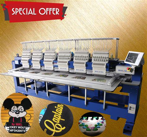 Ho1506h 6 Head Embroidery Machine Sewing Machine High Speed Multi ...