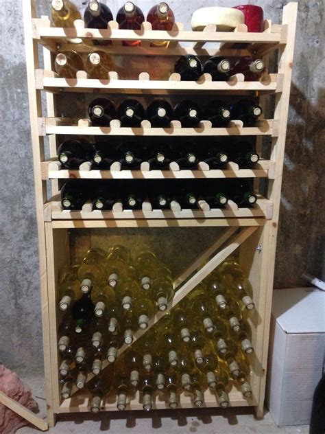It's easy to build, and the small size makes it perfect for a countertop. Pin by D B on Wine | Homemade wine rack, Wine rack, Wine ...