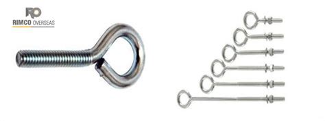 Turned Eye Bolts Manufacturers In India Suppliers In India
