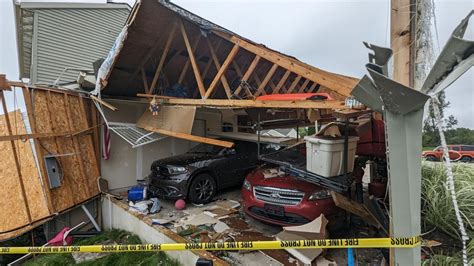 Tornado Strikes Grand Blanc Michigan Damage Assessment Underway