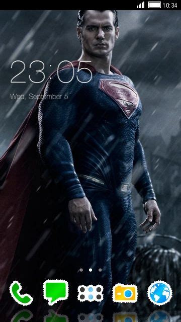 Download Free Android Theme Superman Clauncher Android Theme Samsung