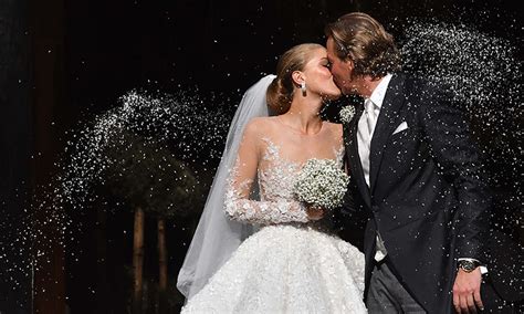 Bei meiner hochzeit muss ich mein. Victoria Swarovski's £700,000 wedding dress featured ...