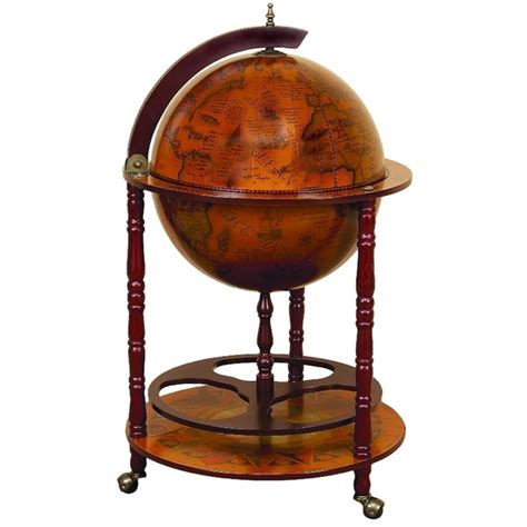 Shop Wood World Globe Bar Free Shipping Today Overstock 10056641