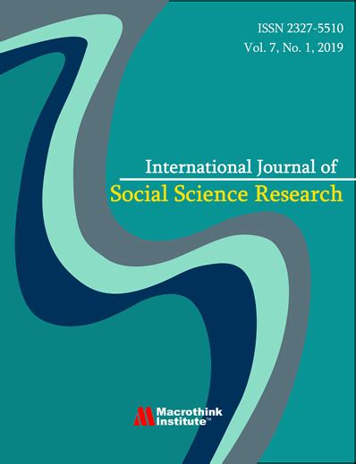 Download international journal of asian social science. International Journal of Social Science Research