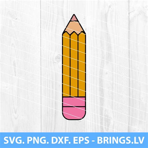 School Pencil Svg Archives Premium And Free Svg Dxf Png Cut Files For