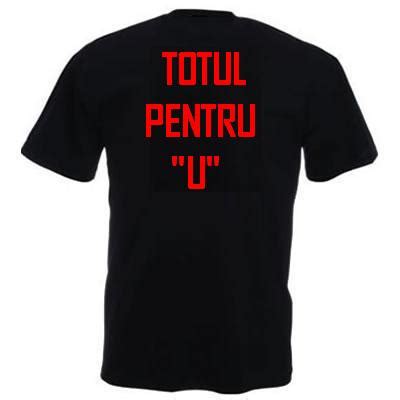 Cea mai iubită echipă din ardeal. TRICOURI "U" CLUJ