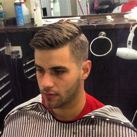 While you can certainly ask your barber for his recommendations on how to cut your hair, it's always wise to walk into the barbershop with examples of your favorite looks. side part | men hair cut | Pinterest | Men's cuts, Do u ...