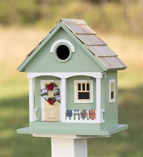 Welcome Songbirds To Your Yard With This Spring Cottage Birdhouse
