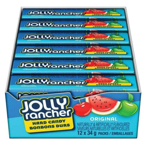 Jolly Rancher Original Fruity Hard Candy 34g Stick Pack
