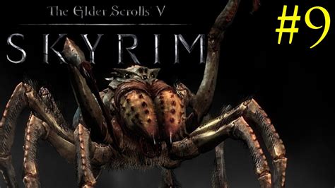 Skyrim Giant Spider Queen Youtube