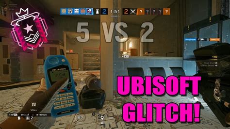 Clutching With Ubisoft Glitch Rainbow Six Siege Pc Diamond