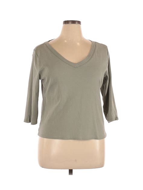 Isabella Bird Women Gray Long Sleeve T Shirt Xl Ebay