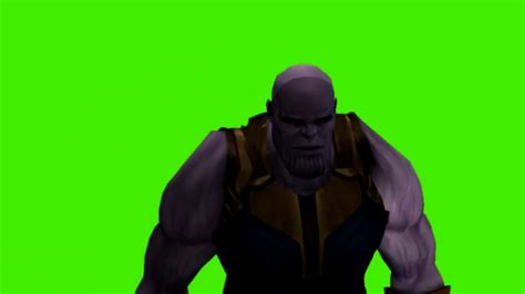 Green Screen Thanos Part Infinity War Part 2 Youtube