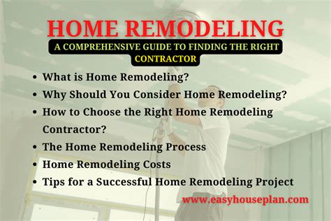 Home Remodeling A Comprehensive Guide To Finding The Right Contractor