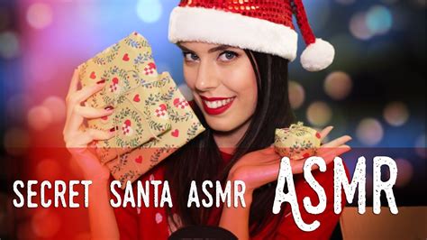 asmr ita 🎅 secret santa · unboxing regalo di alessia asmr 🎁 whispering youtube
