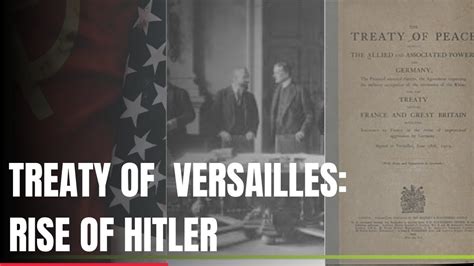 Treaty Of Versailles Rise Of Hitler Ww2 Youtube