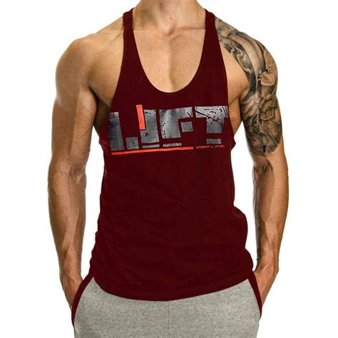Buy THE BLAZZE 0022 Men S Lift Tank Tops Muscle Gym Bodybuilding Vest