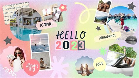 Vision Board 2023 Wallpapers Wallpaper Cave