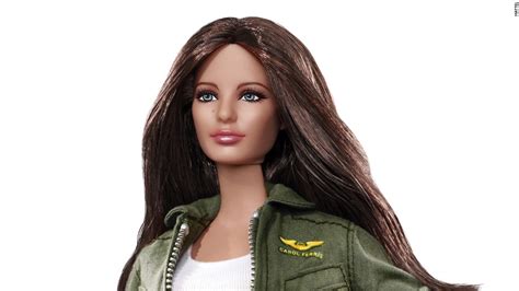 She has no eyelashes but i don't want to give her any because i like her look without them. Movie- and TV-inspired Barbie dolls - CNN