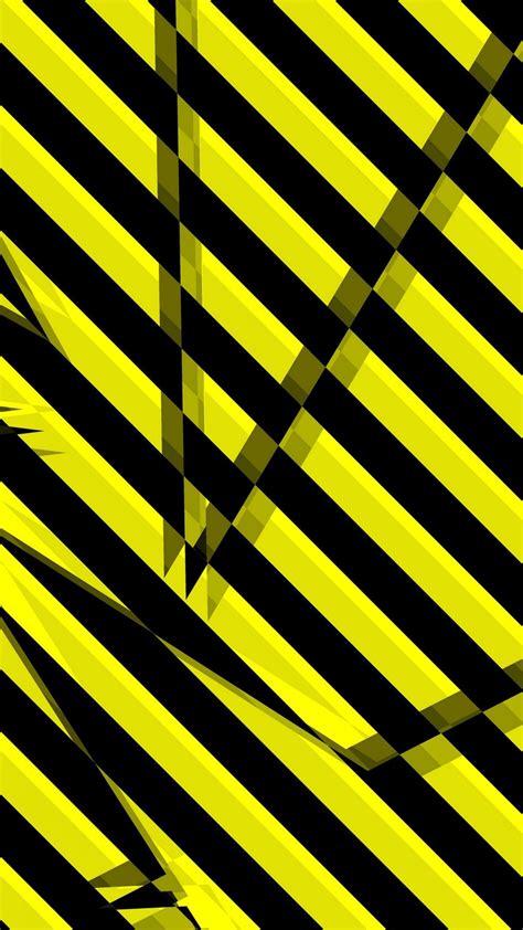 Yellow Black Shards Broken Stripes Abstraction 4k Hd Abstract Wallpapers Hd Wallpapers Id 98464
