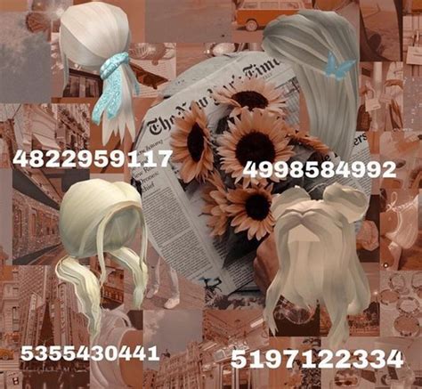 Bloxburg Codes For Blonde Hair Roblox Girl Hair Codes The Latest