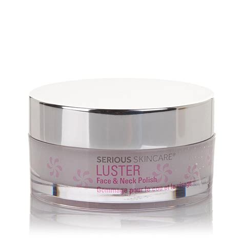 serious skincare by jennifer flavin stallone serious skincare luster face and neck polish