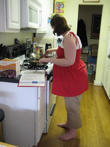 Literally Barefoot And Pregnant In The Kitchen Me “anyon Flickr