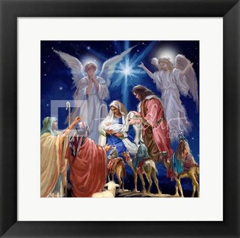 Nativity Collage 1 By The Macneil Studio Christmas Nativity Scene