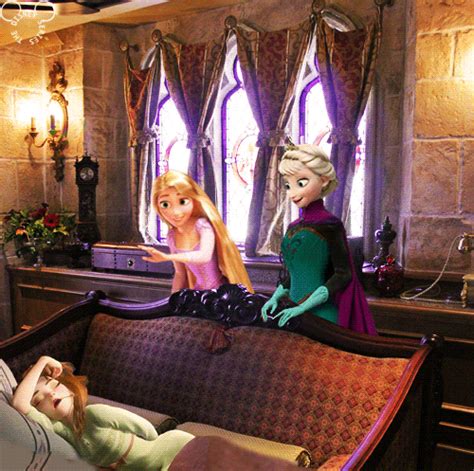Elsa Anna Rapunzel Merida Modern Photos Artist Imagines Animated